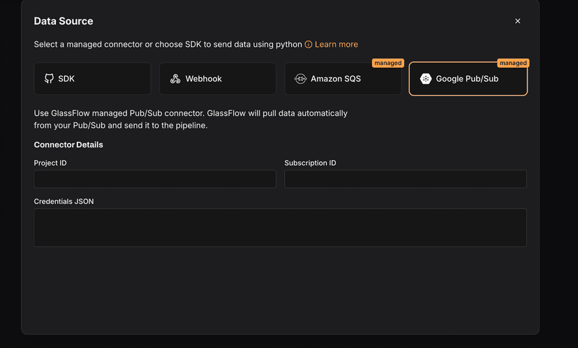 Integration screenshot