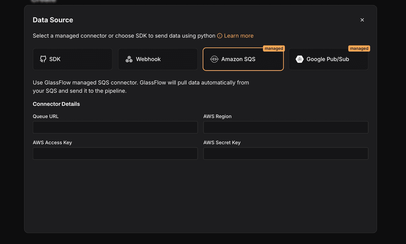 Integration screenshot